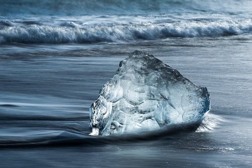 Strand Diamant bij Jokulsarlon
