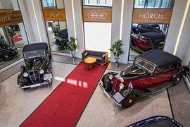 Entrance to the Horch museum in Zwickau by Rob Boon