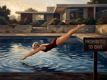 Breaking Rules in Mid-Dive by Jan Keteleer
