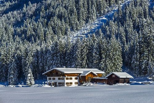 Winter rest in the Allgäu by Walter G. Allgöwer