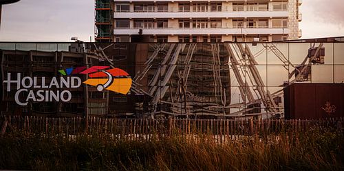 Zonsondergang op het strand van Zandvoort van Dani Teston