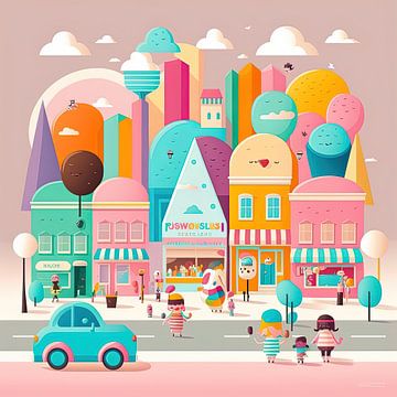 Candy city van Bert Nijholt