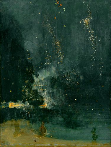 Nocturne in Black and Gold: The Falling Rocket, James McNeill Whistler