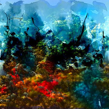 SAILING  DEEPEST CORAL SEAS van Ted van den Aarssen