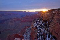 Sunrise in the Grand Canyon