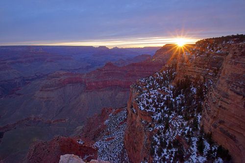 Zonsopkomst in de Grand Canyon