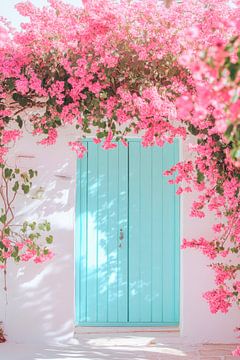 Flower magic door by Poster Art Shop