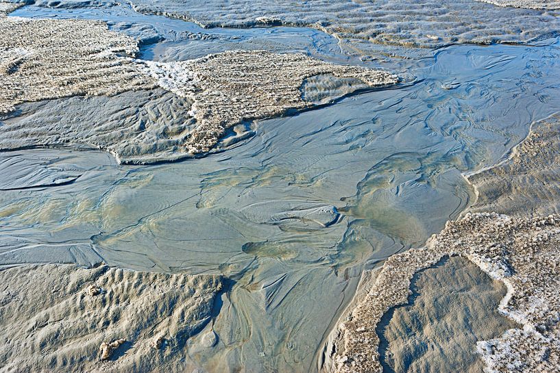 winter mudflat by Martin Rijpstra