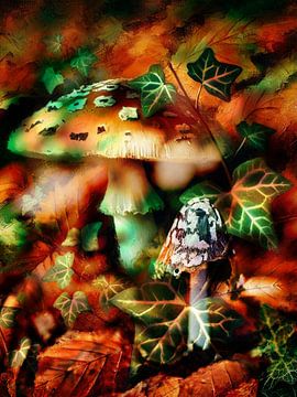 Natuurdans - fantasie ontmoet herfst van Momentaufnahme | Marius Ahlers