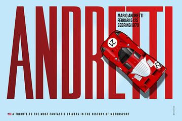 Mario Andretti Tribute van Theodor Decker