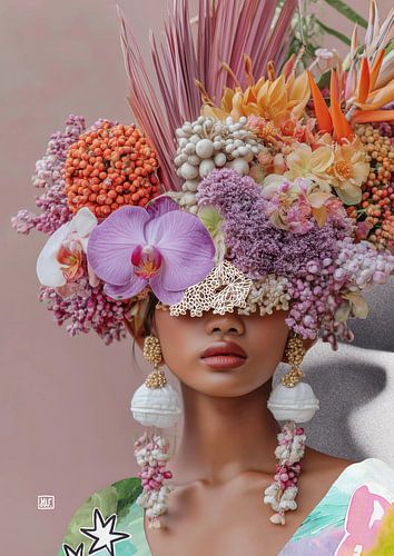 Island Afterglow van Henriette Visscher