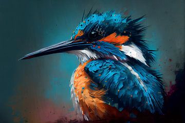 An elegant Kingfisher by Whale & Sons