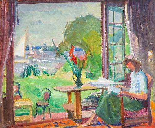 Huis aan de plas, Harrie Kuyten