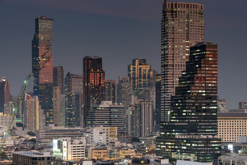 Night in Bangkok by Walter G. Allgöwer