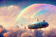 Buitenaardse fantasie, psychedelische dromen en vliegend tuig van Jef Peeters thumbnail