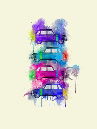 Renault 6 Aqua splash