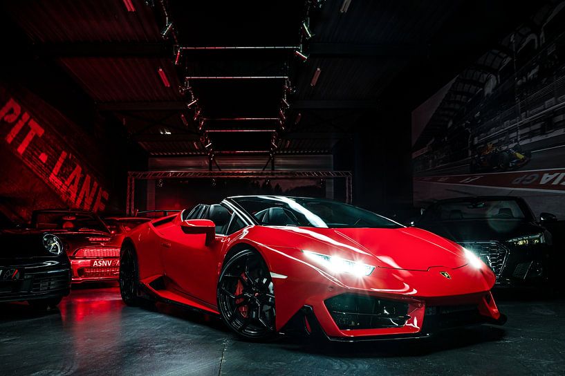 Lamborghini Huracan auf Vossen-Rädern von Bas Fransen