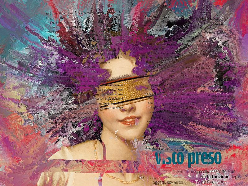 Violet eyes by Gabi Hampe