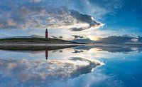 Reflektionen / Spiegel Leuchtturm Eierland Texel