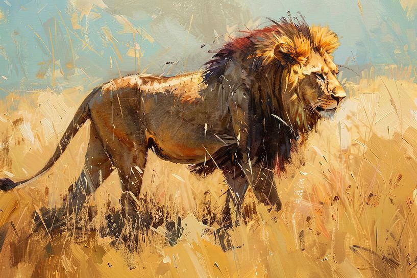 Lion by Poster Art Shop