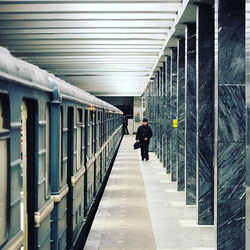 De metro in Moskou