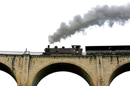 Stoomtrein Martel Frankrijk