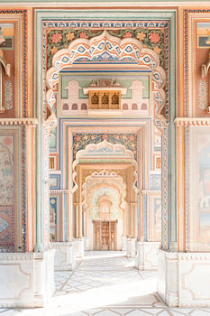 Patrika Gate | travel photography print | Jaipur India