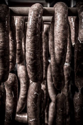 Sausage maker (craft in close-up)