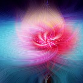 Inclusiviteit (abstracte kunst, swirl collectie) van Art by Jeronimo