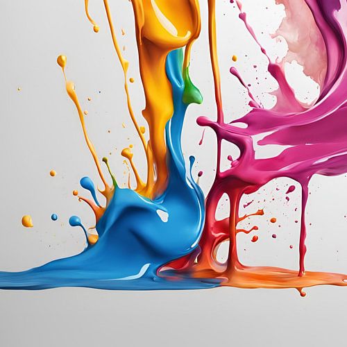 Dancing Paint Of Light