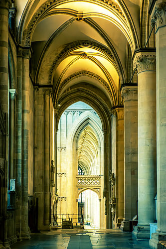 Gewelven van de kathedraal van Canterbury
