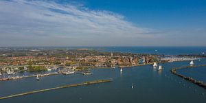 Enkhuizen from above. sur Menno Schaefer