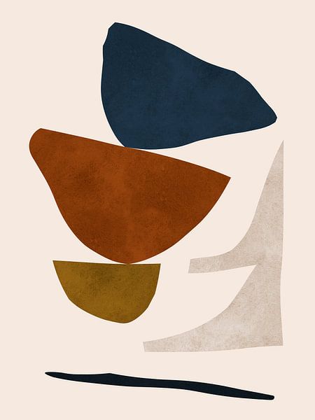 Expressive collage 12 by Vitor Costa