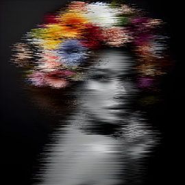 Unscharfe Blumen von FoXo Art