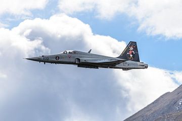 Northrop F-5E Tiger II des Forces aériennes suisses. sur Jaap van den Berg