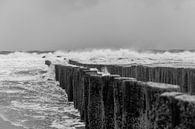 Storm aan zee (Domburg) van Erik Wouters thumbnail