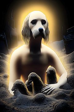 Saint of the Forgotten Sands by Vythryd Arts