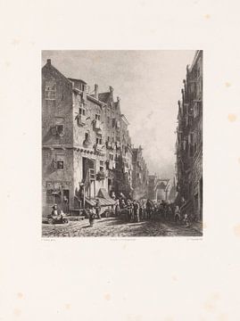 Adolf Carel Nunnink, Straße im Judenviertel, 1829 - 1863