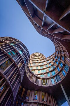 Axel Towers, architecture moderne à Copenhague sur Leon Okkenburg