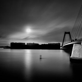 Rotterdam, Bridge to the island von 010 Raw