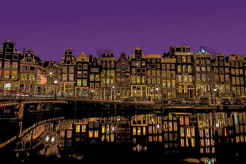 Amsterdam par Rene Ladenius Digital Art