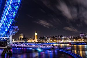 The London Eye and Ben by Richard Dijkstra