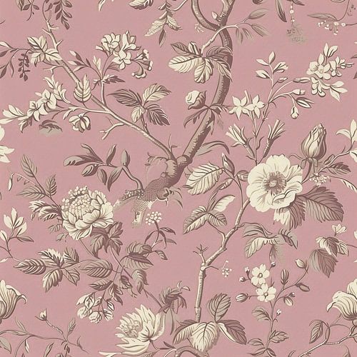 Vintage bloemenpatroon