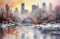 Central Park in Winter by ARTemberaubend thumbnail
