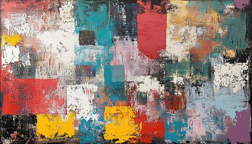 Abstraktes weiches Farbpanorama