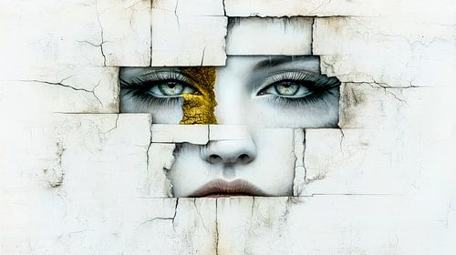 Verborgen waarheid - De barsten van de tijd van Klaus Tesching - Art-AI