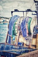 Visnetten trawlerkade IJmuiden