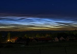Nachtwolken van Erik Keuker