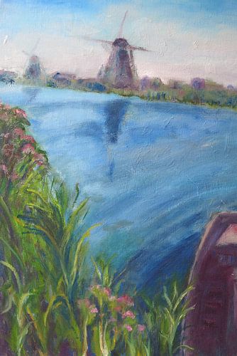 Moulin de Kinderdijk. sur JeannineC