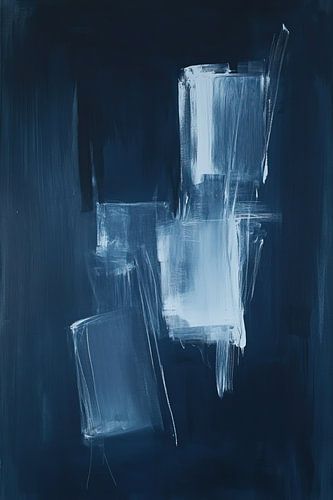 abstrait bleu | Blue Light Shift